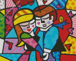 Couple In Love diamond painting