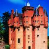 Craigievar Castle In Alford Scotland diamond painting