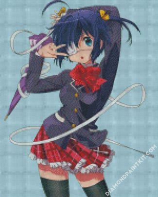 cute rikka takanashi diamond painting