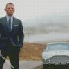 Daniel Craig James Bond Movie Diamond Painting