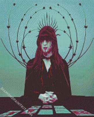 Dark Tarot Fortune Teller diamond painting