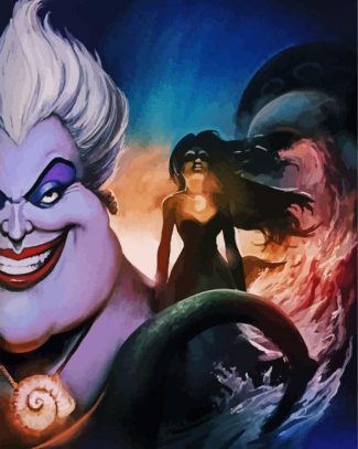 Disney Villain Ursula diamond painting