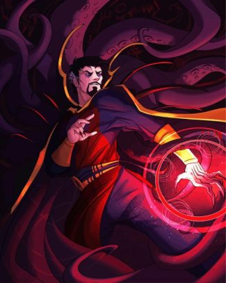 Dr Strange Illustration Art diamond painting