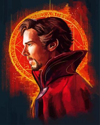 Dr Strange Illustration diamond painting