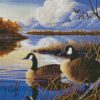 Ducks In A River diamond painting