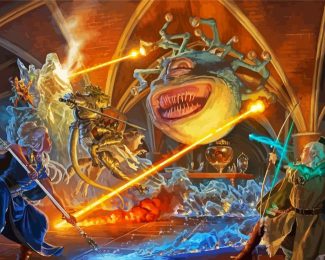 Dungeons And Dragons diamond painting