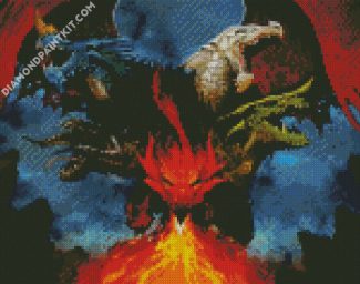 dungeons and dragons game diamond painting