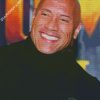 Dwayne johnson diamond painting