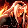 Fire Sephiroth diamond painting