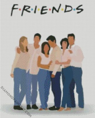 friends the serie diamond painting