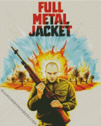 Full Metal Jacket Poster Diamond painting