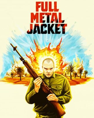 Full Metal Jacket Poster Diamond painting