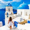 Greece Summer Time diamond painting