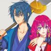 Hak Son And Yona diamond painting