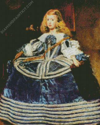 Infanta Margarita Portrait Velazquez Art diamond painting