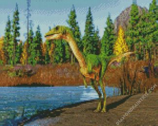 Jurassic World Dinosaur diamond painting