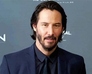 Keanu Reeves Plastic Surgery diamond painting