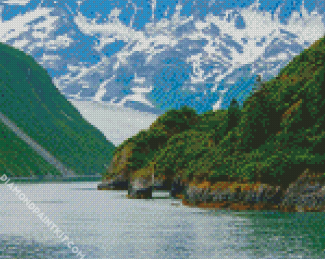 Kenai Fjords Alaska diamond painting