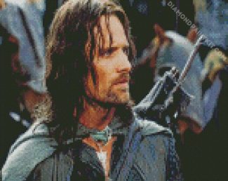 King Aragorn diamond painting