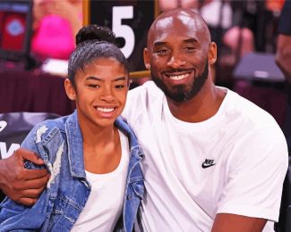 Kobe's Daughter Gianna Bryant diamond painting