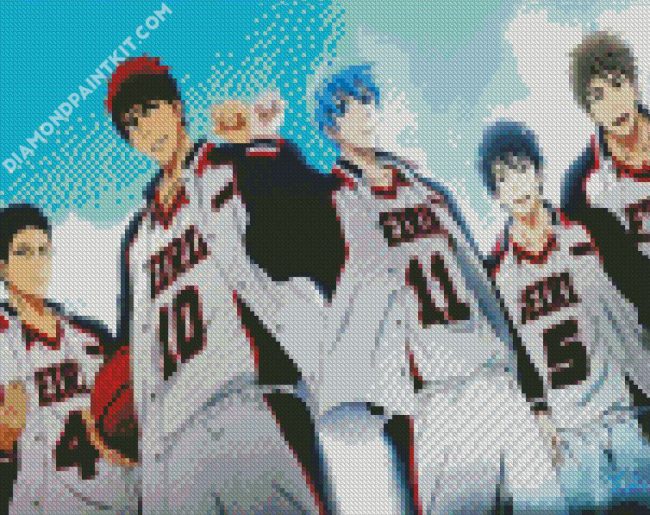 Kuroko No Basket Characters diamond painting