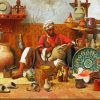 Atelier De Poterie Tangier By Jean Discart diamond painting