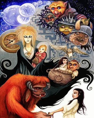 Labyrinth Fantasy Film diamond painting