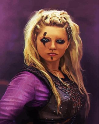 Lagertha Vikings Art diamond painting