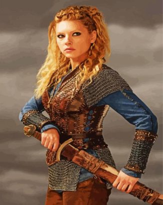 Lagertha Vikings diamond painting