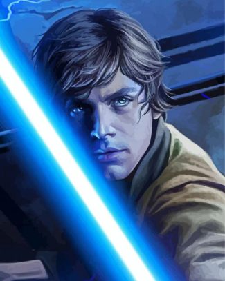 Luke Skywalker diamond painting