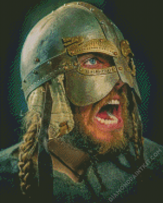 Mad Viking Man diamond painting