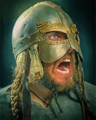 Mad Viking Man diamond painting