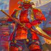 Masked Samurai diamond painting