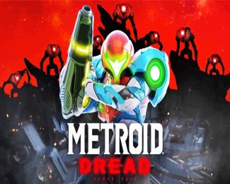 Metroid Dread Game Poster diamond painting