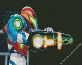 Metroid Dread Game diamond painting