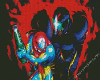 Metroid Dread diamond painting