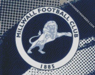 millwall logo diamond painting