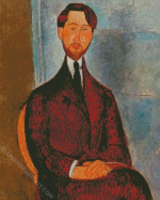 Modigliani Portrait Of Leopold Zborowski diamond painting