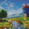 Moomin World diamond painting