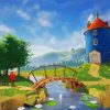 Moomin World diamond painting