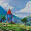 Moomin World Fin Land diamond painting