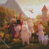 Moominvalley diamond painting