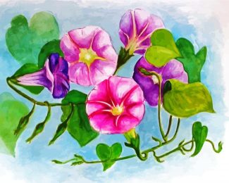 Morning Glory diamond painting