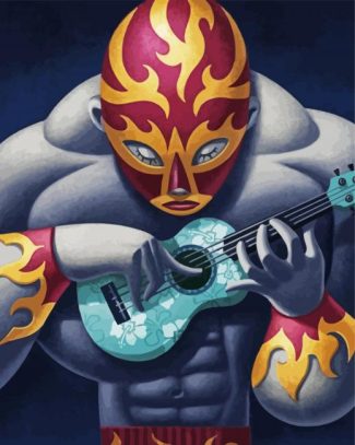 Musician Wrestler diamond painting