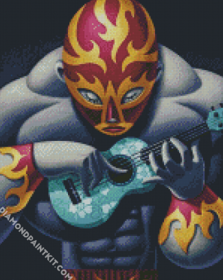 Musician Wrestler diamond painting