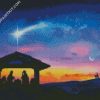 Nativity Scene Silhouette Diamond painting