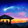 Nativity Scene Silhouette Diamond painting