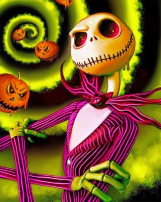 Nightmare Before Christmas Jack Diamond painting