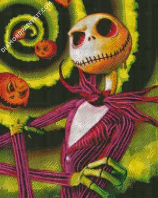 Nightmare Before Christmas Jack diamond painting