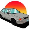 Nissan Tsuru Illustration diamond painting